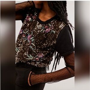 NWOT Free people Life Of The Party Twofer Small